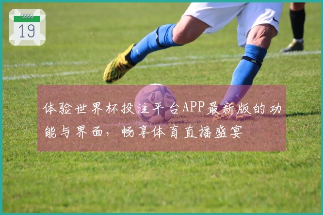 体验世界杯投注平台APP最新版的功能与界面，畅享体育直播盛宴